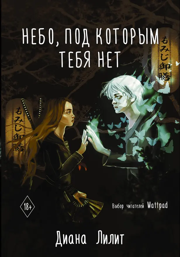 Небо, под которым тебя нет. Обложка