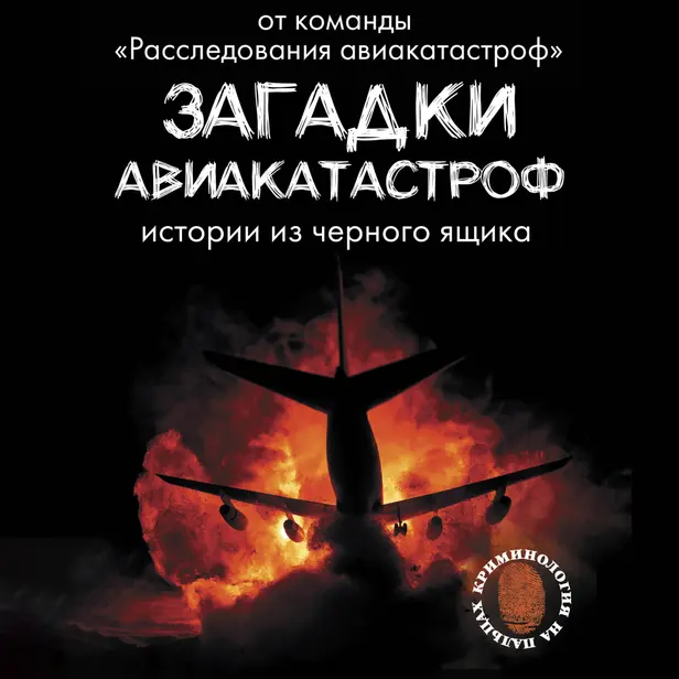 Загадки авиакатастроф: истории из черного ящика. Обложка