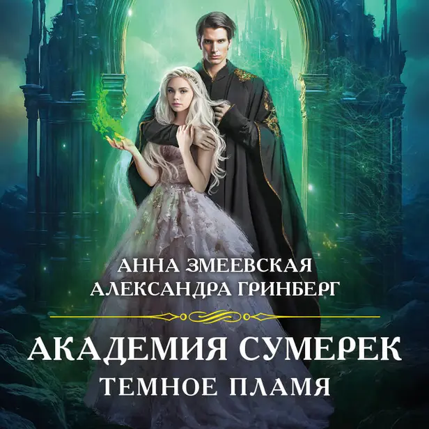 Академия сумерек. Темное пламя. Обложка