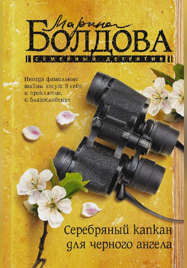 Серебряный капкан для черного ангела. Обложка