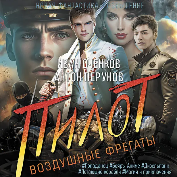 Воздушные фрегаты. Пилот. Обложка