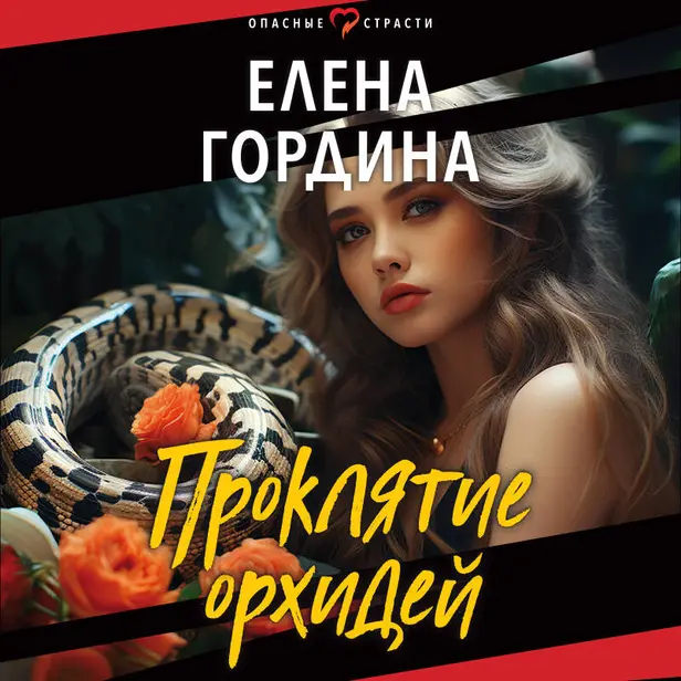 Проклятие орхидей. Обложка