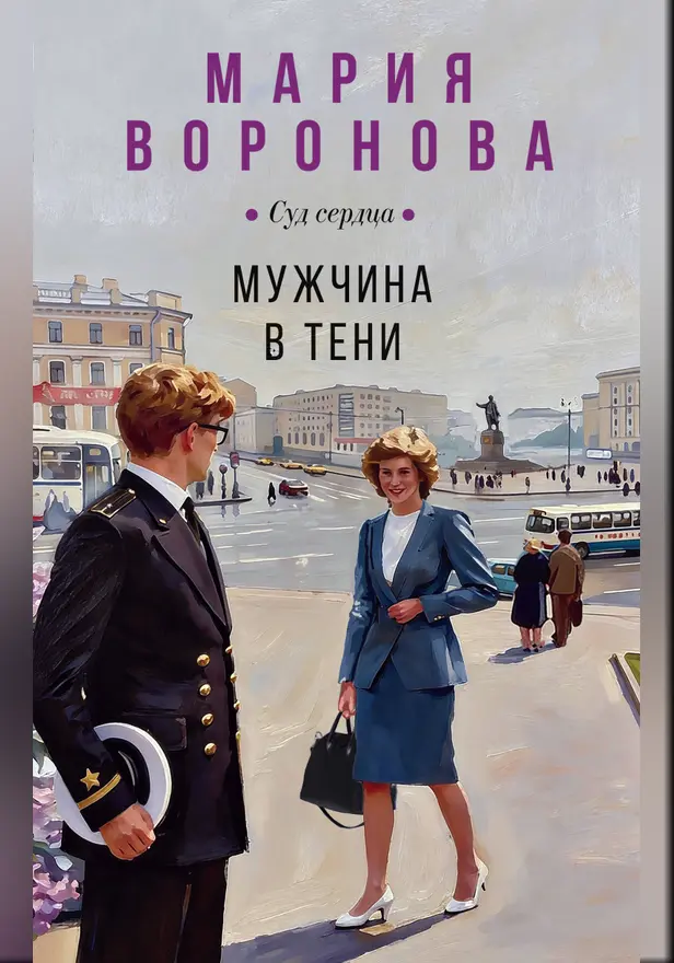 Мужчина в тени. Обложка