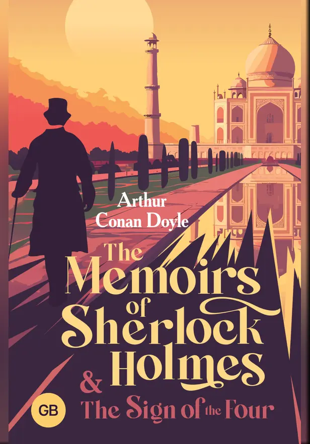 The Memoirs of Sherlock Holmes & The Sign of the Four. Обложка