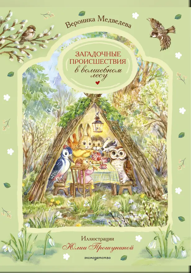 Загадочные происшествия в волшебном лесу. Обложка