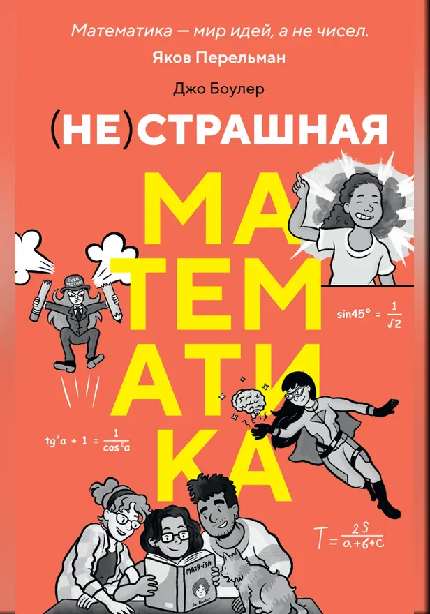 (НЕ)страшная математика: как ее понять и прокачать свой мозг. Обложка