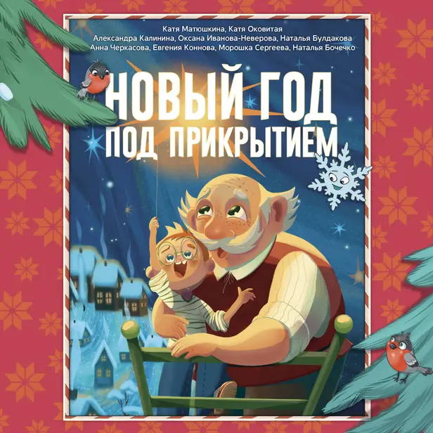 Новый год под прикрытием. Обложка