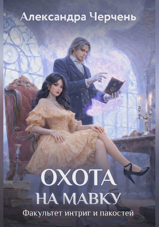 Факультет интриг и пакостей. Книга вторая. Охота на мавку. Обложка