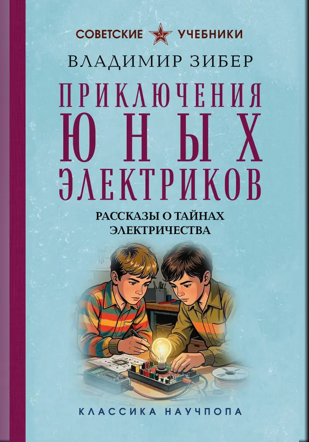 Приключения юных электриков. Рассказы о тайнах электричества. Обложка