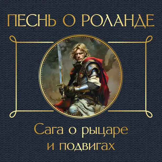 Песнь о Роланде. Сага о рыцаре и подвигах. Обложка
