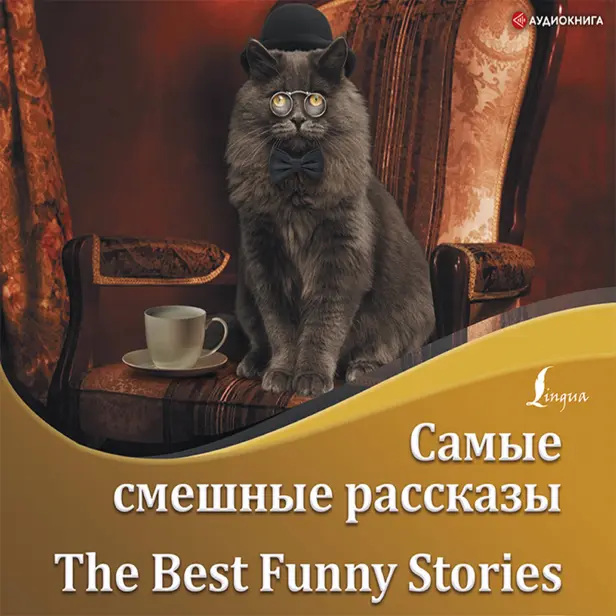 Самые смешные рассказы = The Best Funny Stories + аудиоприложение. Обложка
