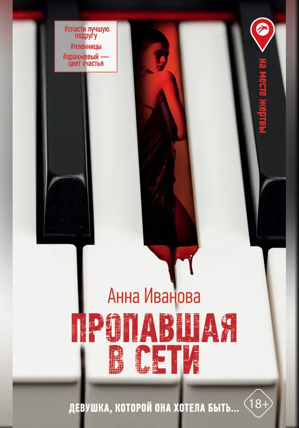 Пропавшая в сети. Обложка