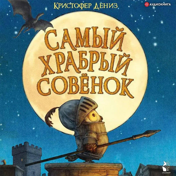 Самый храбрый совенок. Обложка