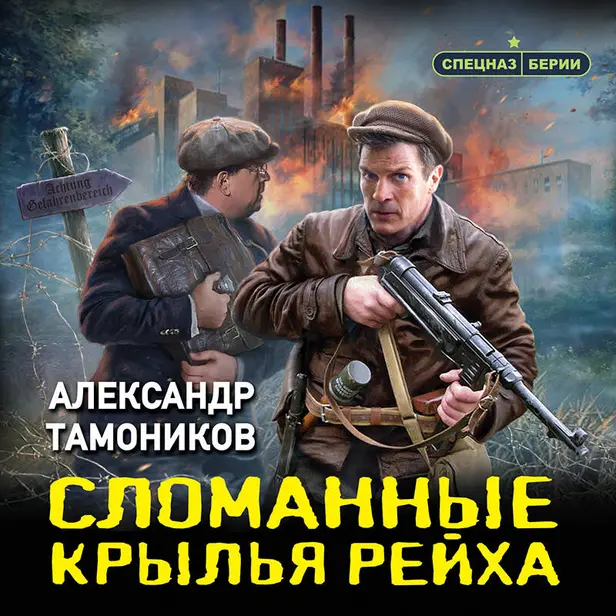 Сломанные крылья рейха. Обложка
