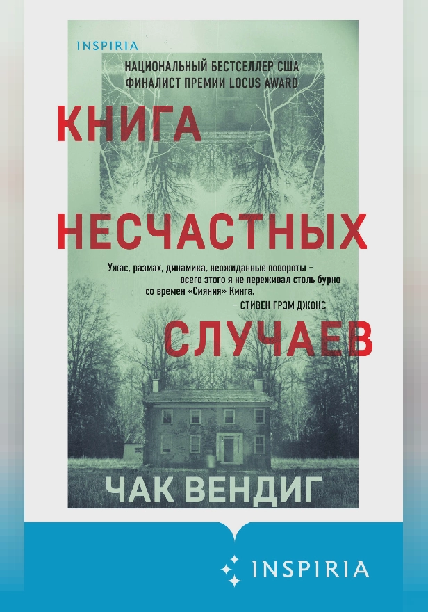 Книга несчастных случаев. Обложка