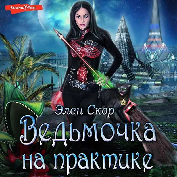 Ведьмочка на практике. Обложка