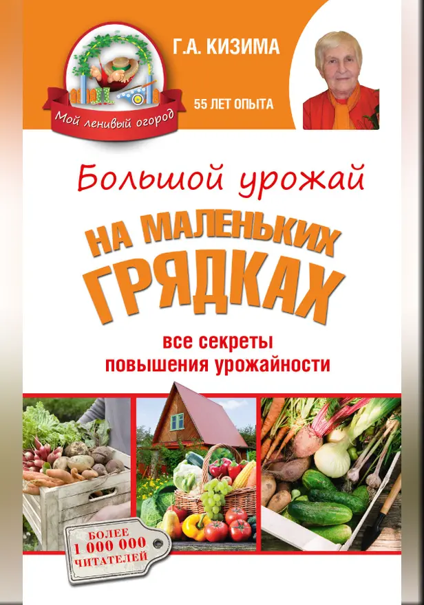 Большой урожай на маленьких грядках. Все секреты повышения урожайности. Обложка