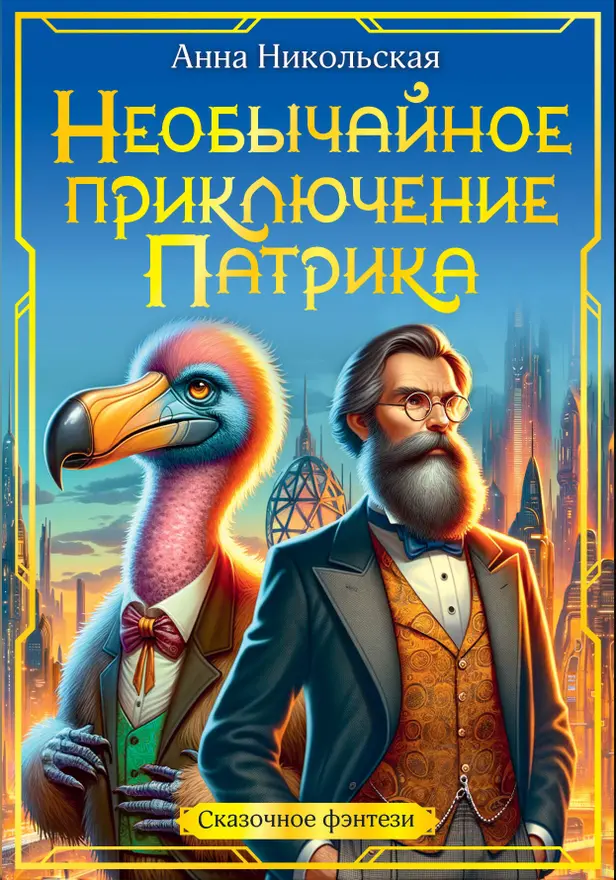 Необычайное приключение Патрика. Обложка