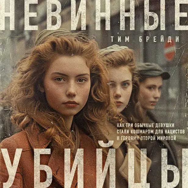 Невинные убийцы. Как три обычные девушки стали кошмаром для нацистов и героями Второй мировой. Обложка