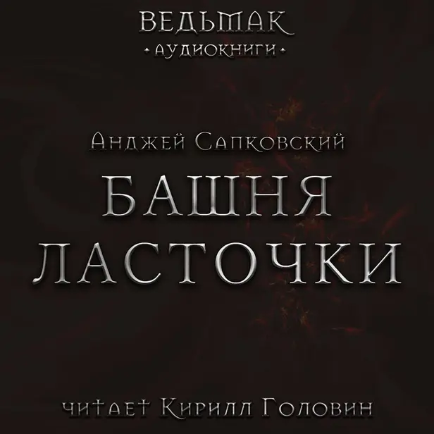 Башня Ласточки. Обложка