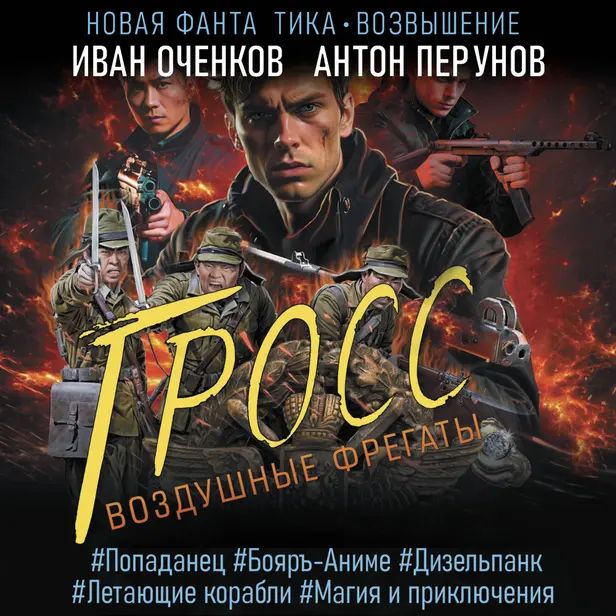 Воздушные фрегаты. Гросс. Обложка