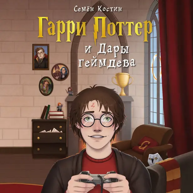 Гарри Поттер и Дары геймдева. Обложка