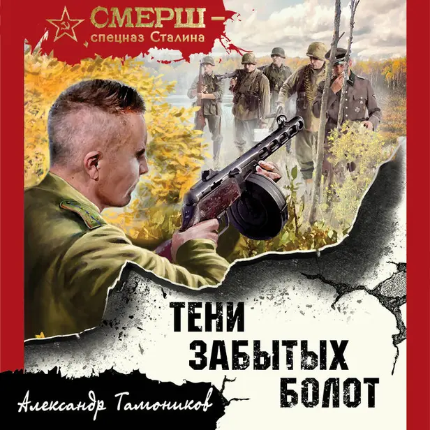 Тени забытых болот. Обложка