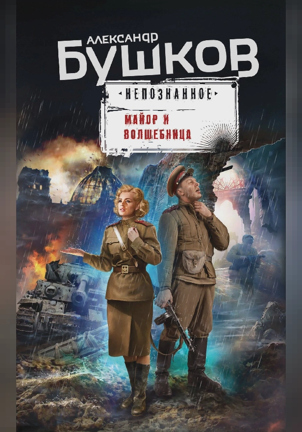 Майор и волшебница. Обложка