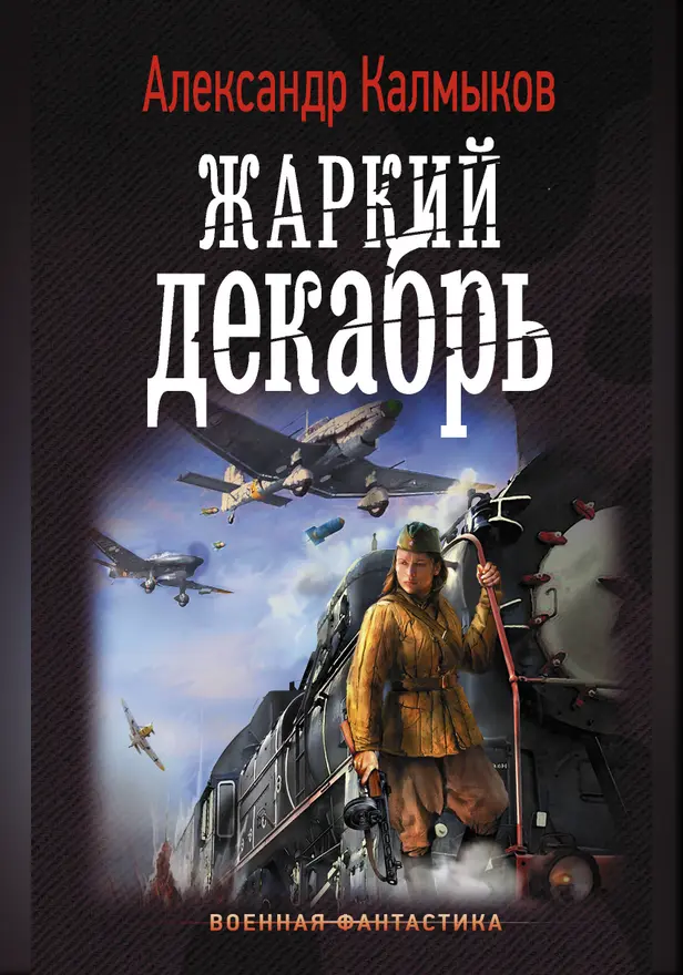 Жаркий декабрь. Обложка