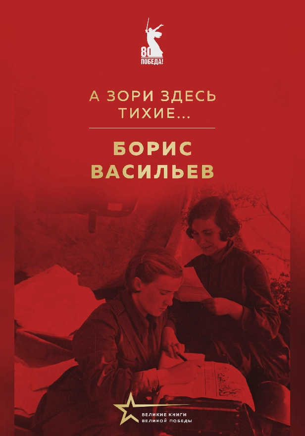 А зори здесь тихие.... Обложка