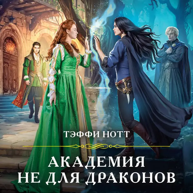 Академия не для драконов. Обложка