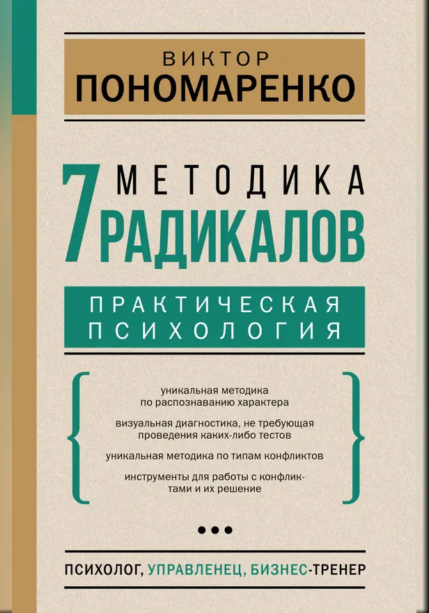 Методика 7 радикалов. Практическая психология. Обложка