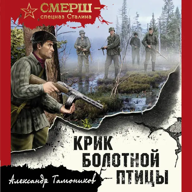 Крик болотной птицы. Обложка