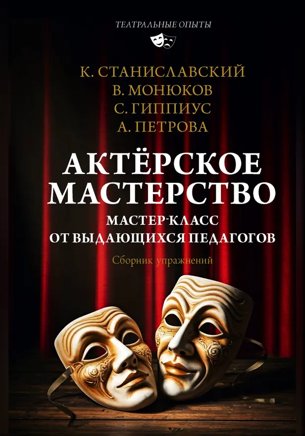 Актёрское мастерство. Мастер-класс от выдающихся педагогов. Сборник упражнений. Обложка