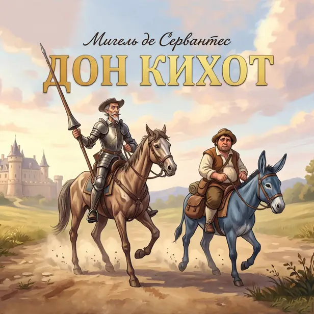 Дон Кихот. Обложка