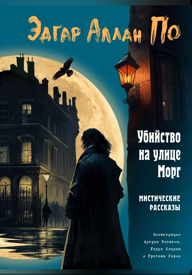Убийство на улице Морг. Мистические рассказы. Обложка