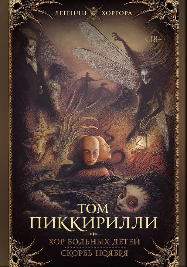 Хор больных детей. Скорбь ноября. Обложка
