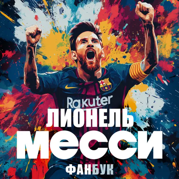 Лионель Месси. Обложка