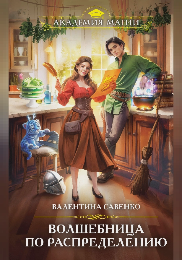 Волшебница по распределению. Обложка