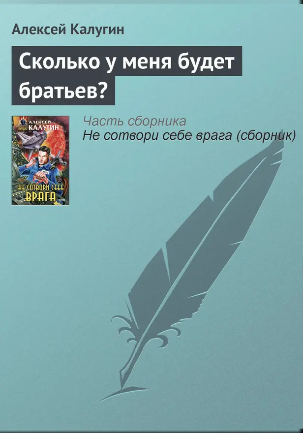 Сколько у меня будет братьев?. Обложка