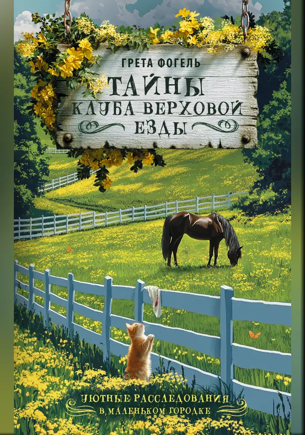 Тайны клуба верховой езды. Обложка