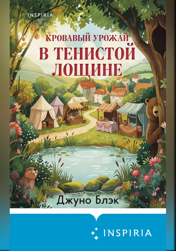 Кровавый урожай в Тенистой Лощине. Обложка