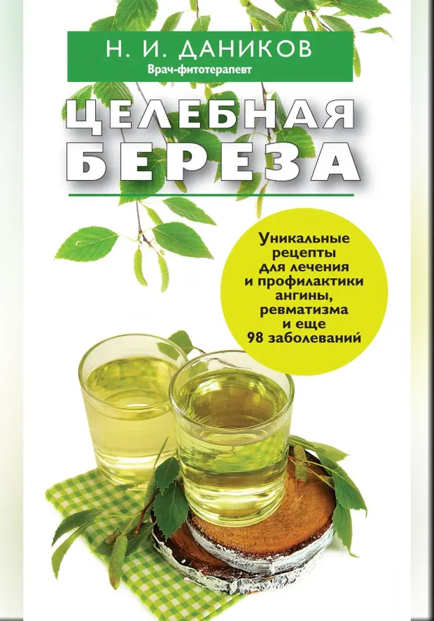 Целебная береза. Обложка