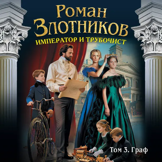 Император и трубочист. Том 3. Граф. Обложка