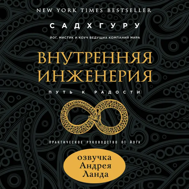 Внутренняя инженерия. Путь к радости. Практическое руководство от йога. Обложка