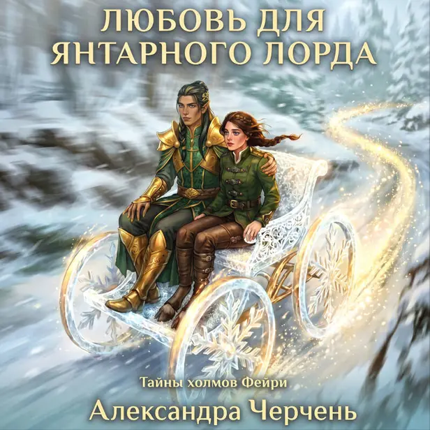Любовь для Янтарного лорда. Обложка