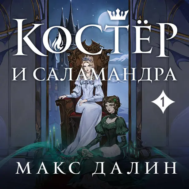 Костер и Саламандра. Книга 1. Обложка