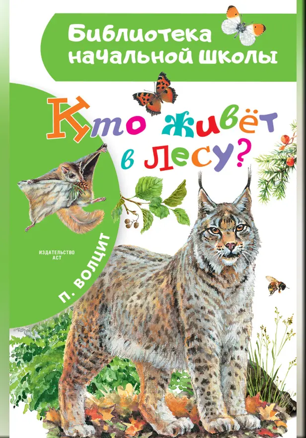 Кто живёт в лесу?. Обложка