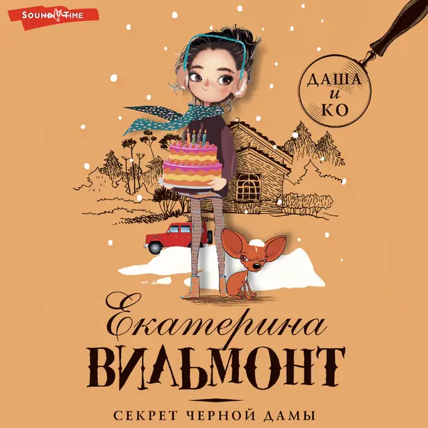 Секрет черной дамы. Обложка