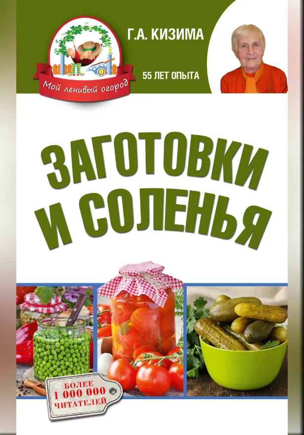 Заготовки и соленья. Обложка